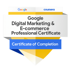 Google Digital Marketing & E-commerce Professional Certificate badge